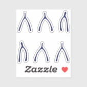 Grote dromen die Botten veel succes wensen Sticker (Vel)