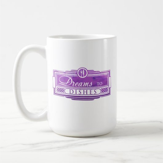 Grote dromen naar de Mok van de Vernis (15 oz) (Links)