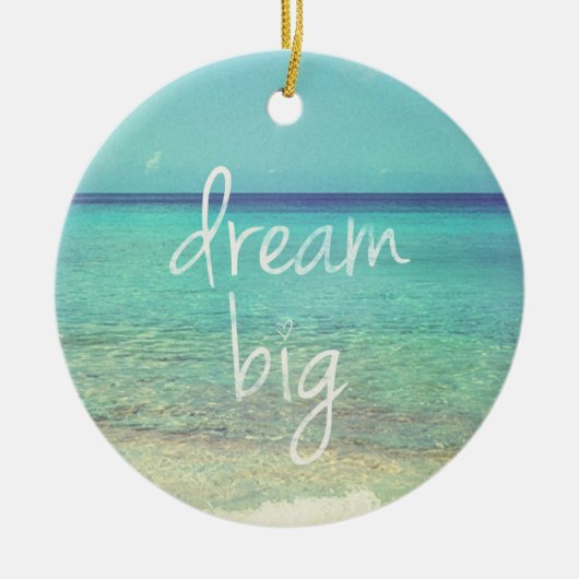 Grote droom keramisch ornament (Voorkant)