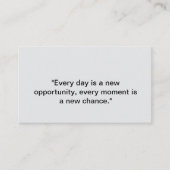 "GROTE DROOM" VISITEKAARTJE (Voorkant)