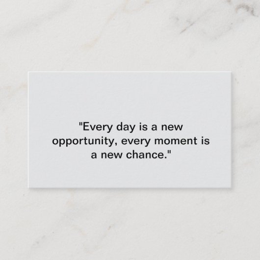 "GROTE DROOM" VISITEKAARTJE (Voorkant)