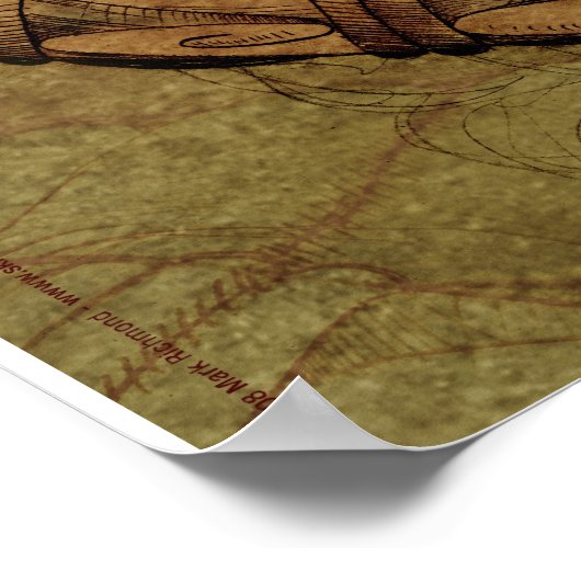 Grote druk op Ganesh Poster (Hoek)