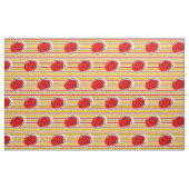 Grote druk van het Spaanse Roos Stripe stof (Yard (91,4 cm))