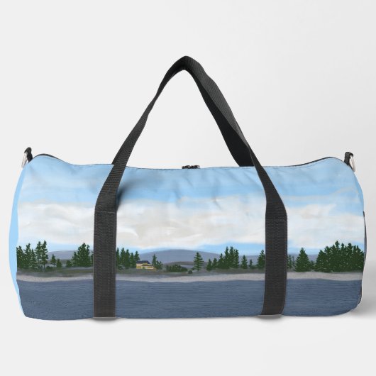 Grote Duffel Bag Plunjezak (Voorkant)