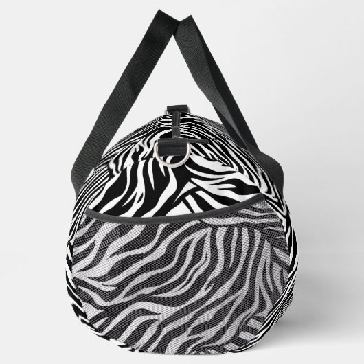 Grote Duffel Bag Zebra Print Plunjezak (Rechts)