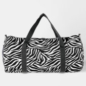 Grote Duffel Bag Zebra Print Plunjezak (Achterkant)
