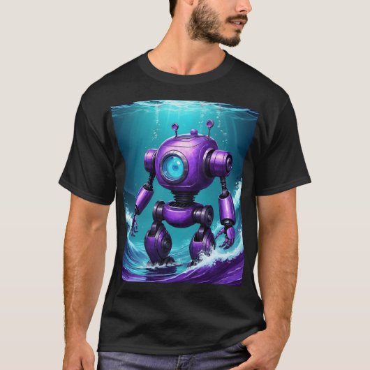 grote duikrobot t-shirt (Voorkant)