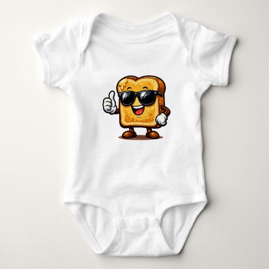 Grote Duim Franse Toast Romper (Voorkant)