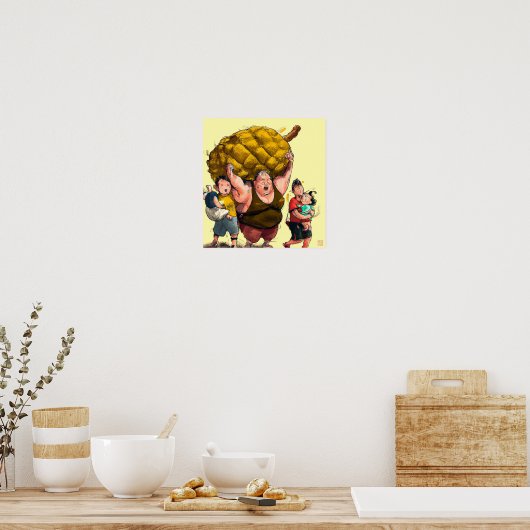 Grote Duur - Kunstafdrukken op Canvas Poster (Keuken)