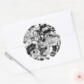Grote DWL Ronde Sticker (Envelop)