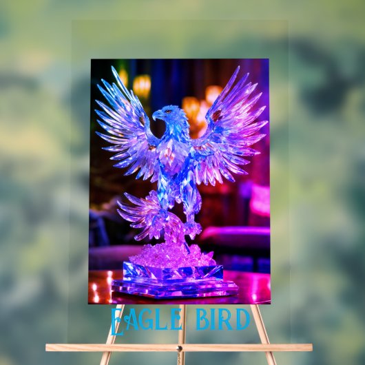 Grote eagle acryl bord (Neutraal)