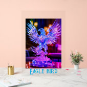 Grote eagle acryl bord (Huwelijk)