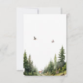 Grote Eén Jacht Eerste Verjaardag Bedankkaart (Achterkant)