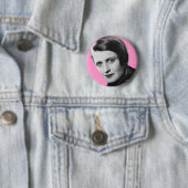 Grote eend ronde button 5,7 cm (In situ)