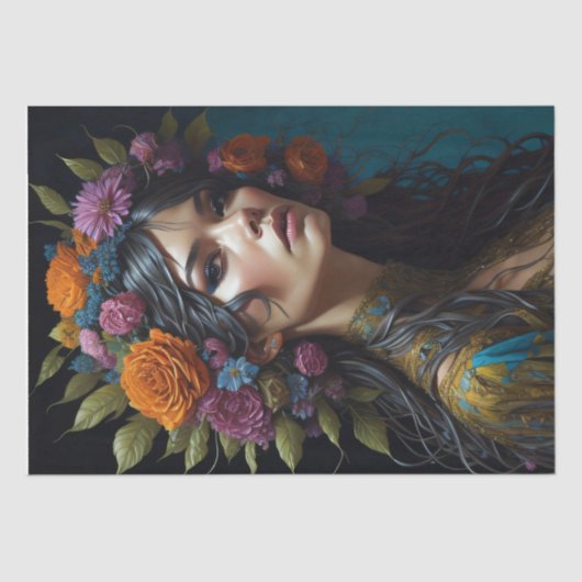 Grote eend tissuepapier (Voorkant)