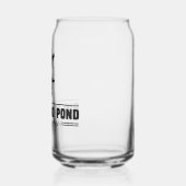 Grote eilandvijver New Hampshire Blikvorm Glas (Links)