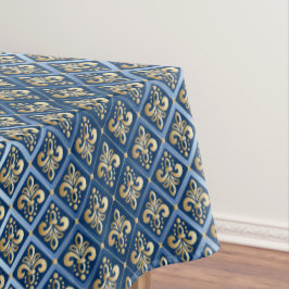 Grote elegante Fleur de Lis Tafelkleed
