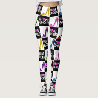 GROTE EN GEDURFDE SCHOENENLIEFHEBBER LEGGINGS