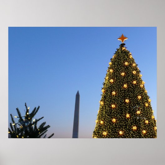 Grote en kleine kerstbomen II-feestdag in DC Poster (Voorkant)