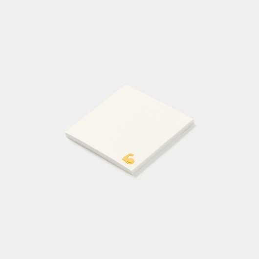 Grote en sterke Arm Emoji Post-it® Notes (Schuin)