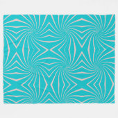 Grote en warme deken met een mooi blauw patroon sc (Voorkant (Horizontaal))