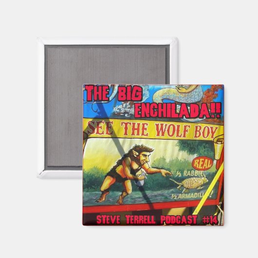 Grote Enchilada ijskast magneet (Voorkant / Achterkant)