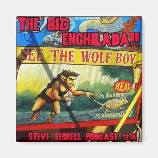 Grote Enchilada ijskast magneet (Voorkant)