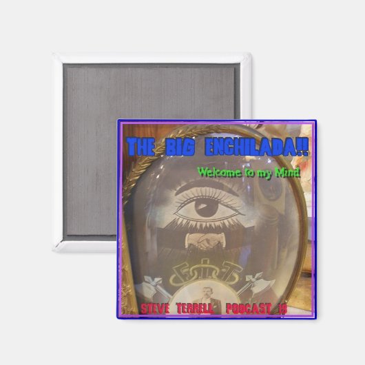 Grote Enchilada ijskast magneet (Voorkant / Achterkant)