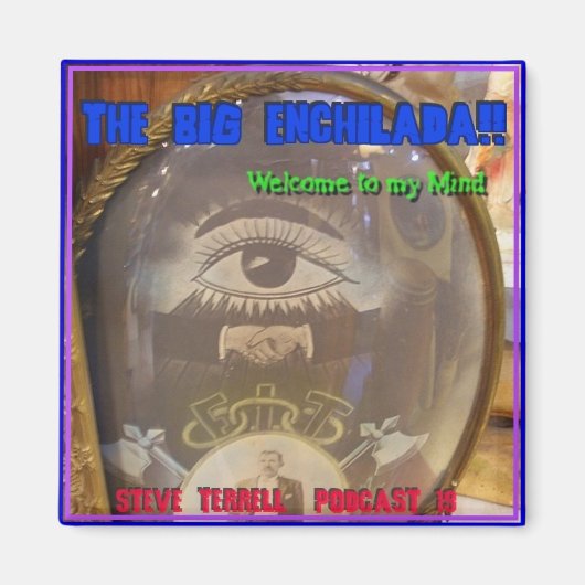 Grote Enchilada ijskast magneet (Voorkant)