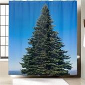 Grote Enorme Pine Tree Natuur Lover Woodland Escap Douchegordijn