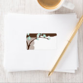 GROTE ETIKETZEGELS :: kersenbloesems 4L Etiket (Insitu)