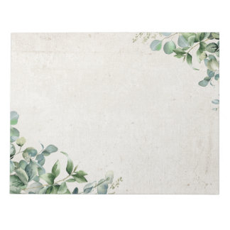 Grote eucalyptus notitieblok