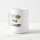 Grote extra grote koffie-mok op koningsformaat met koffiemok (Voorkant links)