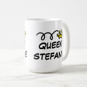 Grote extra grote koffie-mok voor koninginnen koffiemok (Voorkant rechts)