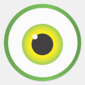 Grote Eyeball Sticker (Voorkant)