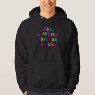 Grote Fam Retro Hippie Zusterorde Grote Kleine Sto Hoodie