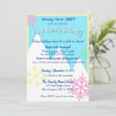 Grote Familie Bake Off Uitnodiging | Pastel (Staand voorkant)