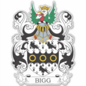 Grote familie Crest Sticker (Voorkant)