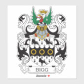 Grote familie Crest Sticker (Vel)