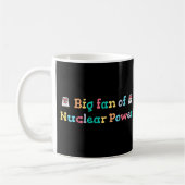 Grote fan van kernenergie koffiemok (Links)