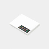 Grote fan van kernenergie post-it® notes (Schuin)