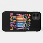 Grote fan van mensenrechten  Case-Mate iPhone case (Achterkant (horizontaal))