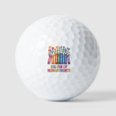 Grote fan van mensenrechten golfballen (Voorkant)
