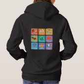 Grote fan van mensenrechten hoodie (Achterkant)