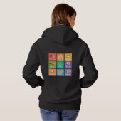 Grote fan van mensenrechten hoodie (Achterkant volledig)