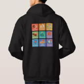 Grote fan van mensenrechten hoodie (Achterkant)