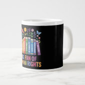Grote fan van mensenrechten koffiekop (Voorkant rechts)