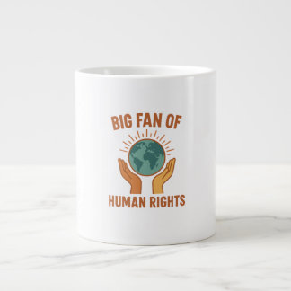 Grote fan van Mensenrechten Koffiemok Koffiekop