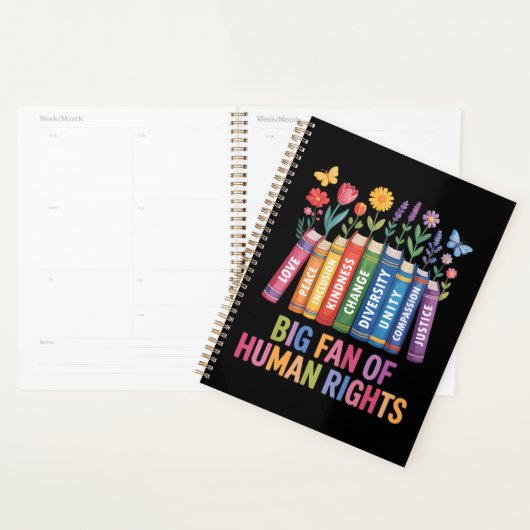 Grote Fan Van Mensenrechten Planner (Display)