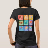 Grote fan van mensenrechten t-shirt (Achterkant)